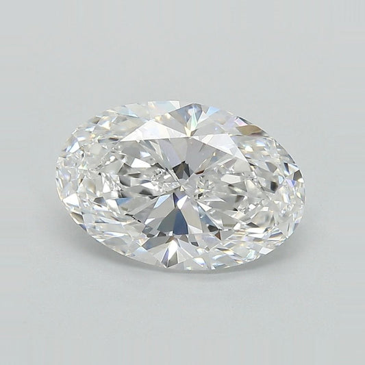 Lab-Grown Oval Diamond - 2.58 Carats, E Color, VVS2 Clarity - Certified by IGI - Report Number: LG687591432