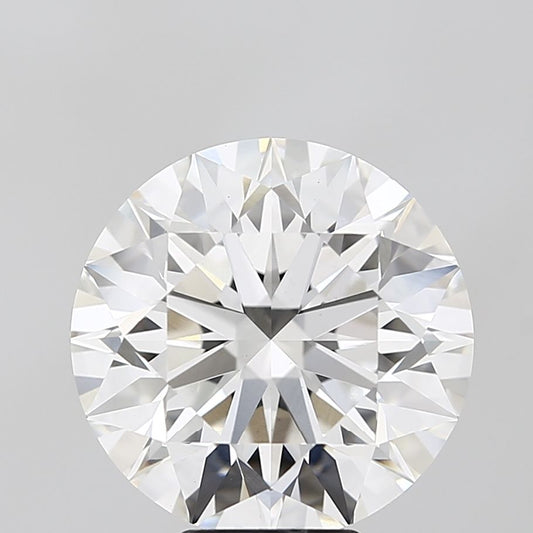 Lab-Grown Round Diamond - 7.02 Carats, F Color, VS1 Clarity - Certified by IGI - Report Number: LG681589661