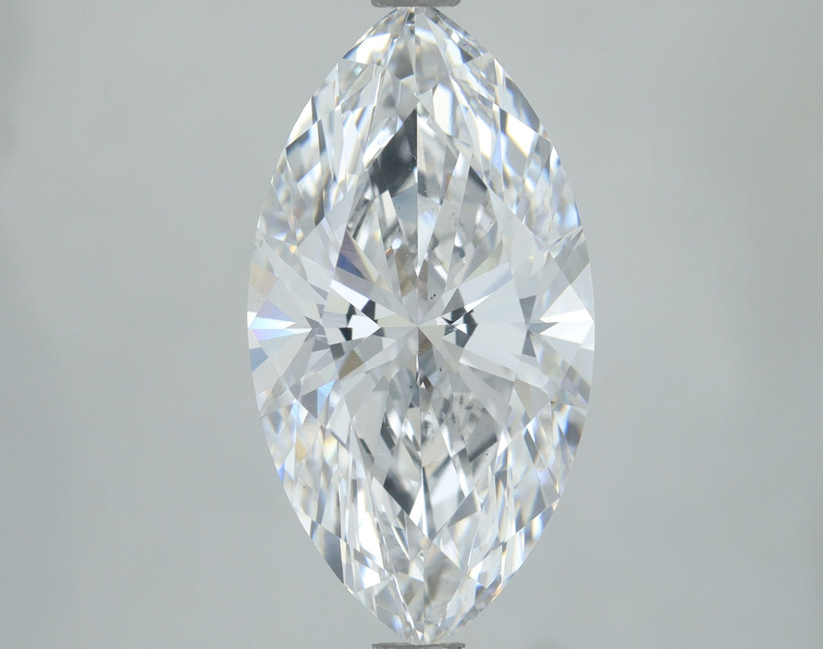 Lab-Grown Marquise Diamond - 3.5 Carats, D Color, VS1 Clarity - Certified by IGI - Report Number: LG658471646