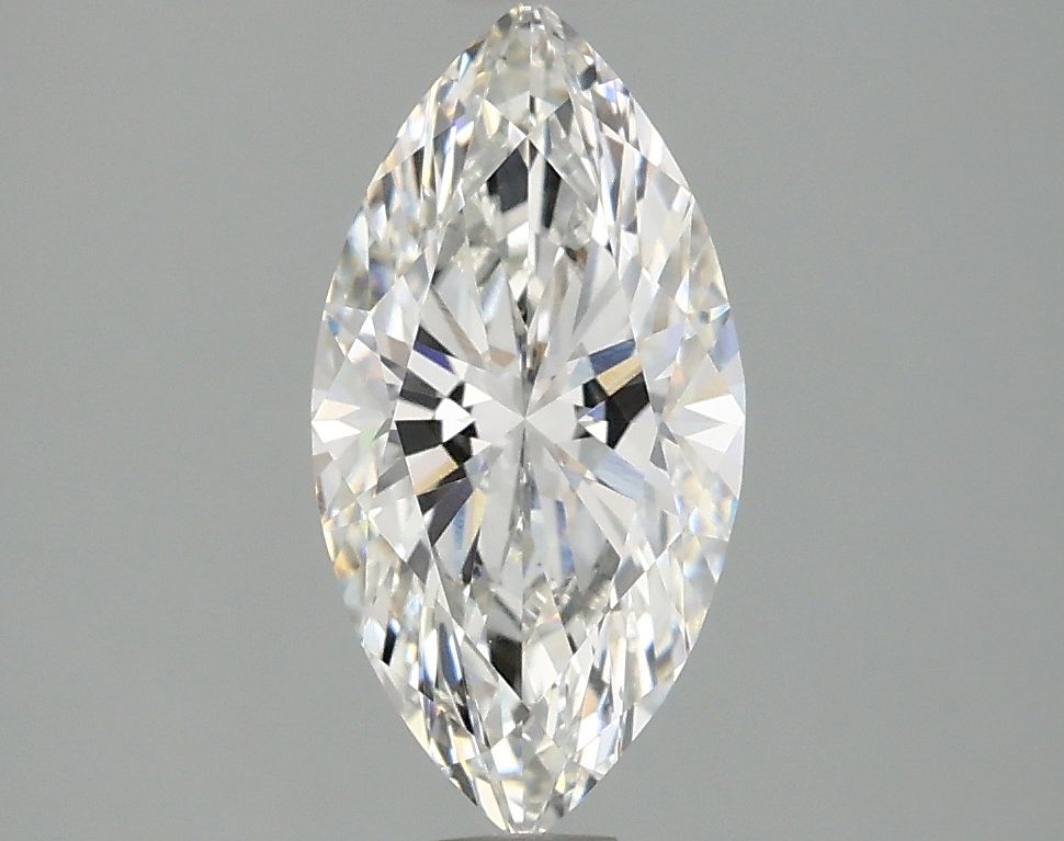 Lab-Grown Marquise Diamond - 1.45 Carats, F Color, VS1 Clarity - Certified by IGI - Report Number: LG661405500