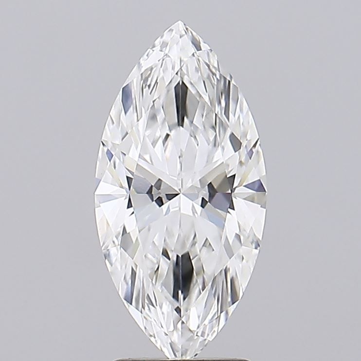 Lab-Grown Marquise Diamond - 2.51 Carats, E Color, VVS1 Clarity - Certified by GIA - Report Number: 7512943272