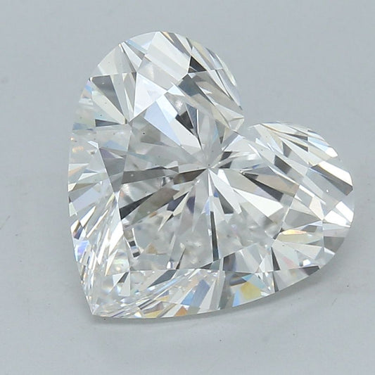 Lab-Grown Heart Diamond - 7.16 Carats, E Color, VS1 Clarity - Certified by IGI - Report Number: LG675597656