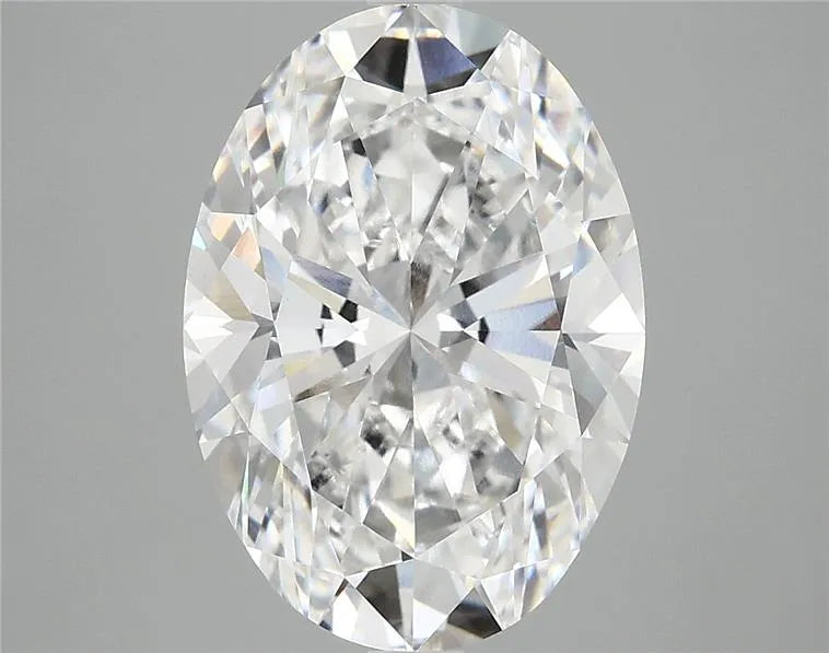 5.00ct Oval Lab Grown Diamond (Colour D, Clarity VVS2, IGI Certified)