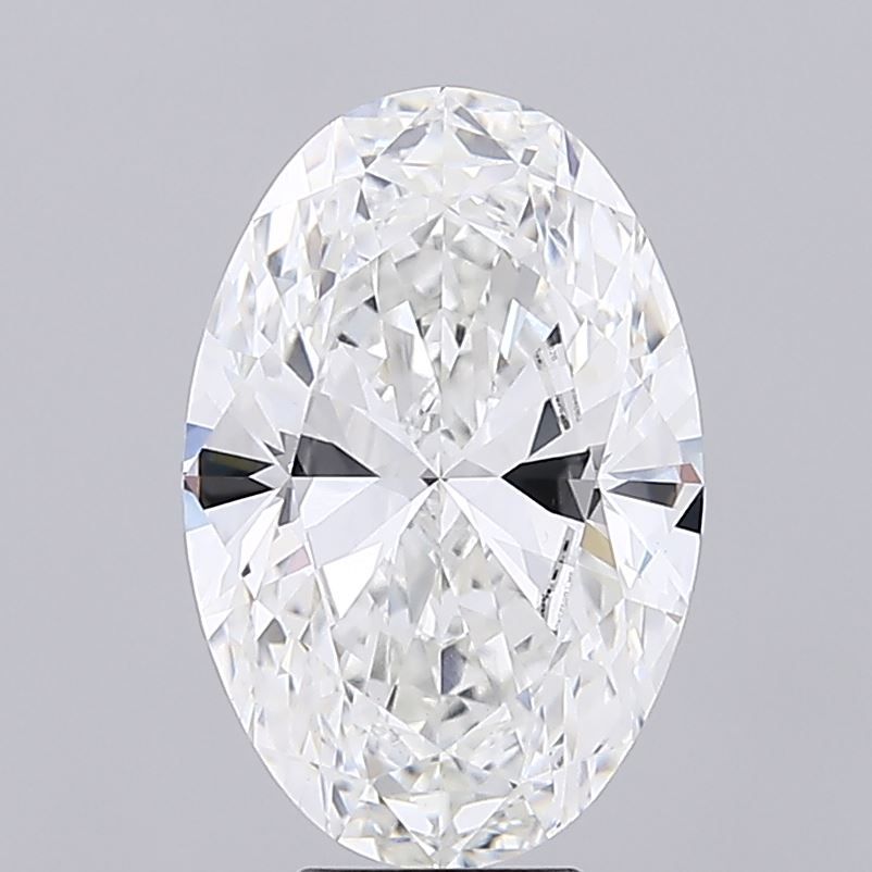 Lab-Grown Oval Diamond - 6.02 Carats, F Color, VVS2 Clarity - Certified by IGI - Report Number: LG692540626