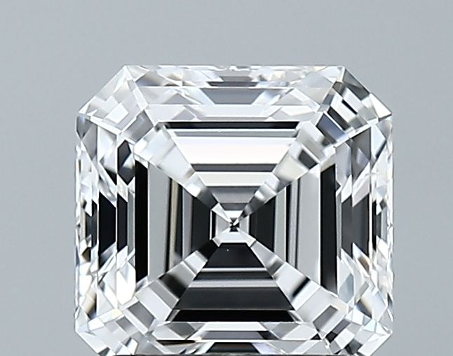 Lab-Grown Asscher Diamond - 1.73 Carats, D Color, VVS2 Clarity - Certified by GIA - Report Number: 2506779947