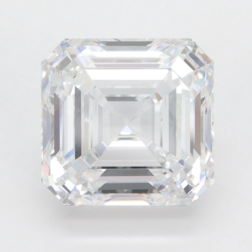 Lab-Grown Asscher Diamond - 5.01 Carats, D Color, VVS1 Clarity - Certified by GIA - Report Number: 6515517081