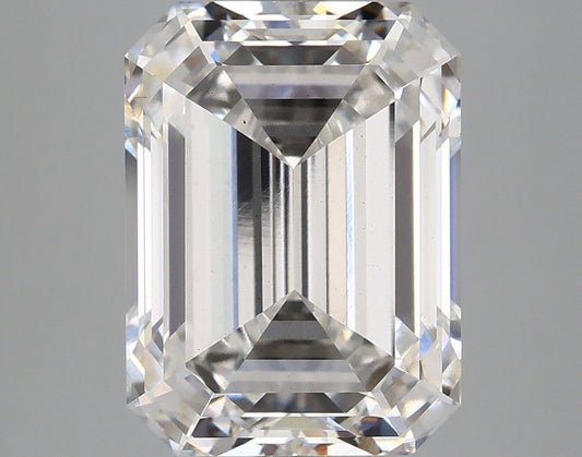 Lab-Grown Emerald Diamond - 6.02 Carats, F Color, VS2 Clarity - Certified by IGI - Report Number: LG666444267