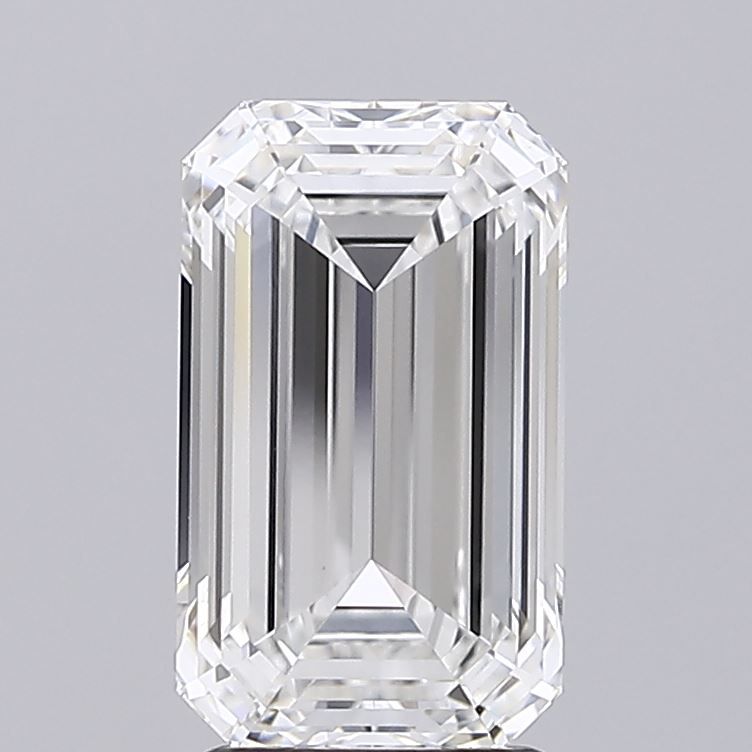Lab-Grown Emerald Diamond - 3.03 Carats, F Color, VVS2 Clarity - Certified by IGI - Report Number: LG706528476