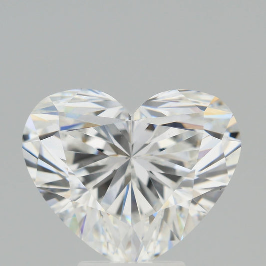 Lab-Grown Heart Diamond - 5.09 Carats, E Color, VS1 Clarity - Certified by IGI - Report Number: LG677523596