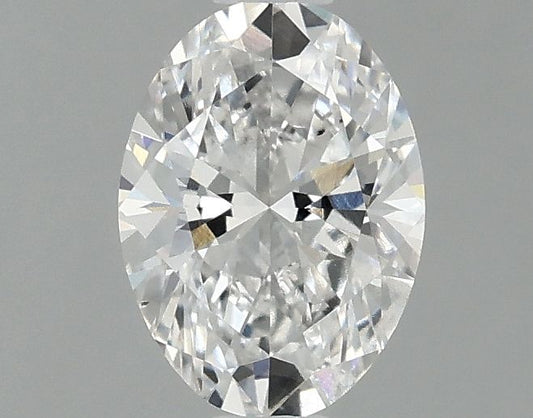 Lab-Grown Oval Diamond - 0.98 Carats, E Color, VS2 Clarity - Certified by IGI - Report Number: LG704538606