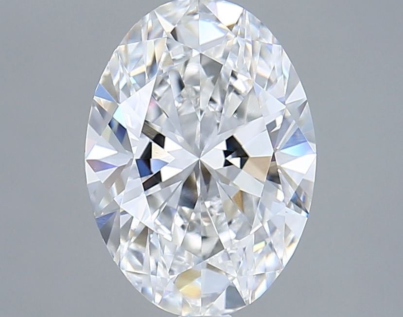 Lab-Grown Oval Diamond - 2.53 Carats, E Color, VVS2 Clarity - Certified by IGI - Report Number: LG694576524