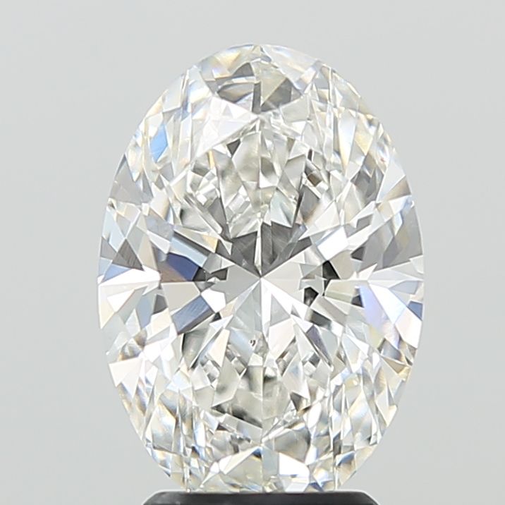Lab-Grown Oval Diamond - 3.07 Carats, F Color, VVS2 Clarity - Certified by IGI - Report Number: LG677542781