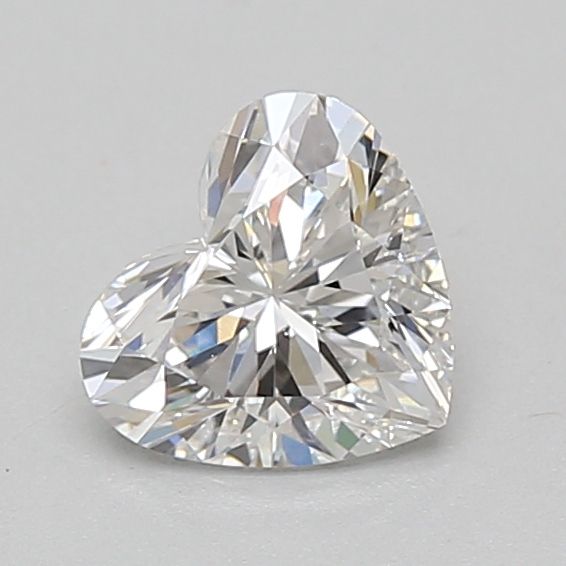 Lab-Grown Heart Diamond - 0.96 Carats, D Color, VVS2 Clarity - Certified by IGI - Report Number: LG702580673