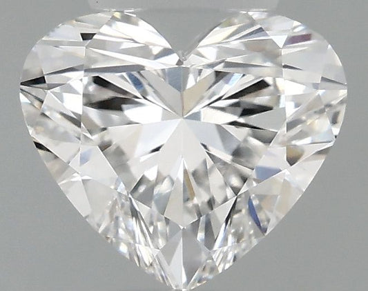 Lab-Grown Heart Diamond - 0.96 Carats, E Color, VVS2 Clarity - Certified by IGI - Report Number: LG701511333