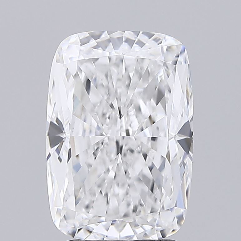 Lab-Grown Cushion Diamond - 3.01 Carats, D Color, VVS2 Clarity - Certified by IGI - Report Number: LG671436076