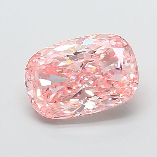 Cushion Modified 2.52ct Fancy Vivid Pink VVS2 - Cut • IGI • LG800612015