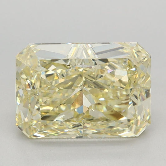 Lab-Grown Radiant Diamond - 2.58 Carats, Fancy Intense Yellow Color, VVS2 Clarity - Certified by IGI - Report Number: LG668448349