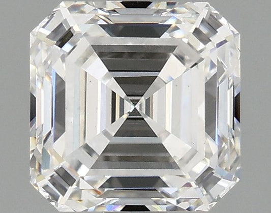 Lab-Grown Asscher Diamond - 1.03 Carats, E Color, VS1 Clarity - Certified by IGI - Report Number: LG689592195