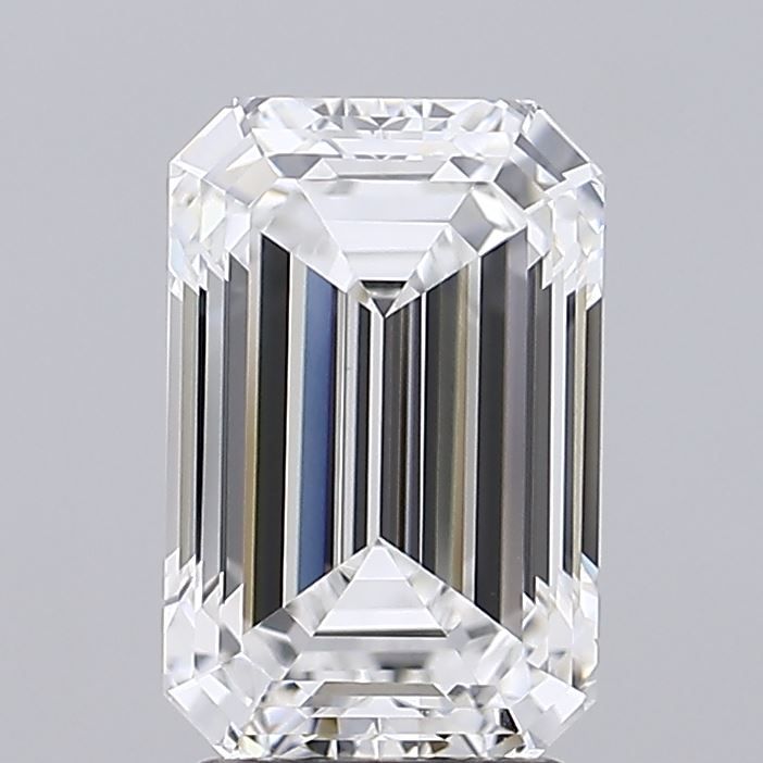 Lab-Grown Emerald Diamond - 3.51 Carats, D Color, VVS2 Clarity - Certified by IGI - Report Number: LG650478842