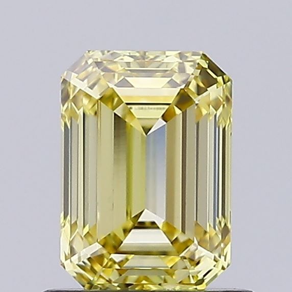 Lab-Grown Emerald Diamond - 1.01 Carats, Fancy Brownish Yellow Color, VVS2 Clarity - Certified by IGI - Report Number: LG623449880