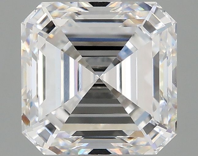 Lab-Grown Asscher Diamond - 2.53 Carats, D Color, VVS2 Clarity - Certified by IGI - Report Number: LG673427362