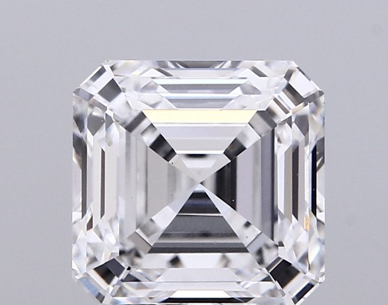 Lab-Grown Asscher Diamond - 3.55 Carats, D Color, VS1 Clarity - Certified by IGI - Report Number: LG719560630