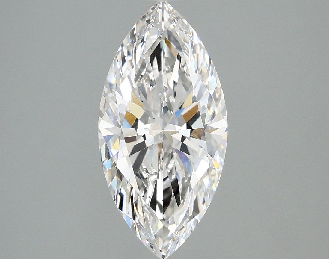 Lab-Grown Marquise Diamond - 1.96 Carats, E Color, VS2 Clarity - Certified by IGI - Report Number: LG673429906
