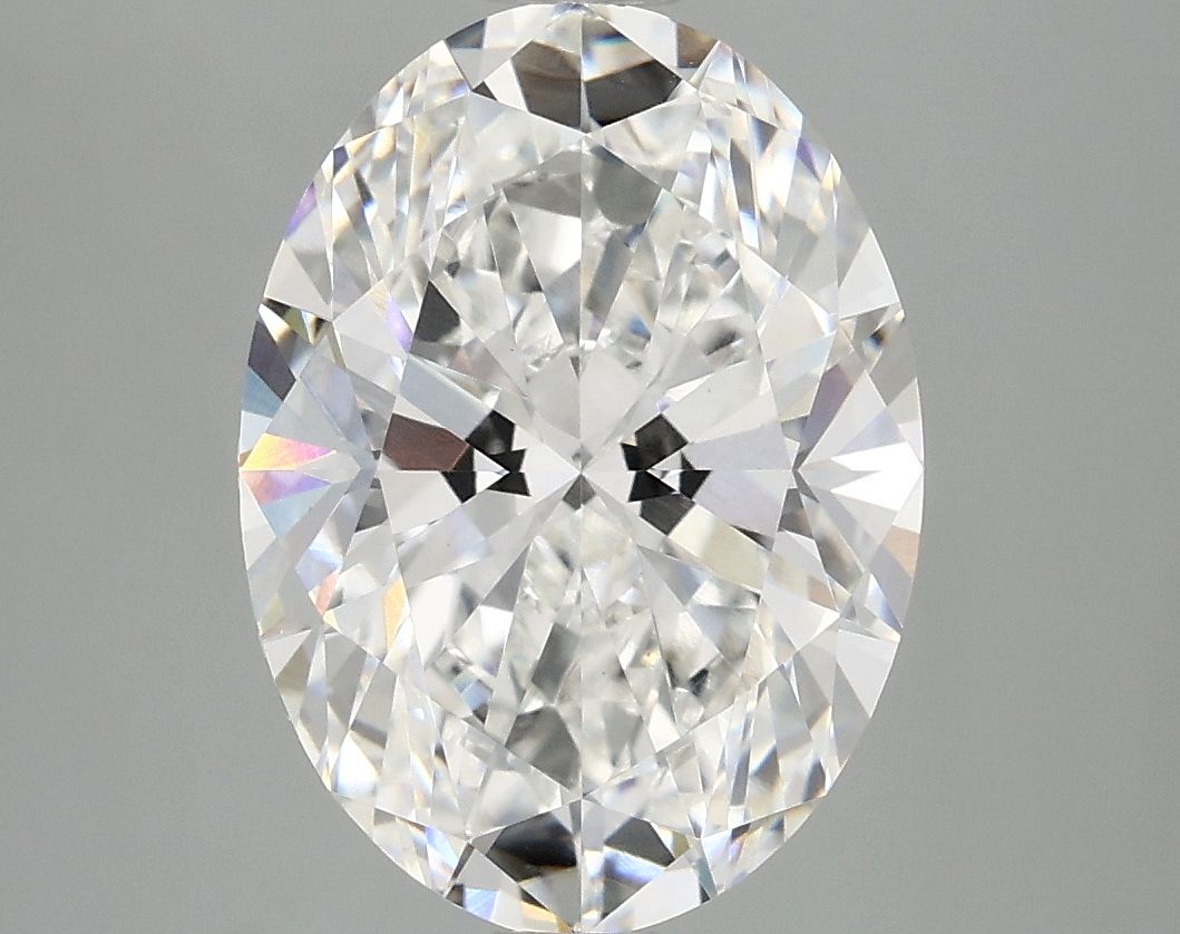 Lab-Grown Oval Diamond - 4.1 Carats, E Color, VVS2 Clarity - Certified by IGI - Report Number: LG698519520