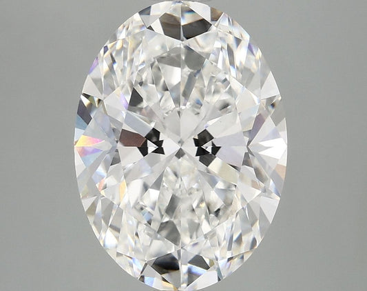 Lab-Grown Oval Diamond - 4.1 Carats, E Color, VVS2 Clarity - Certified by IGI - Report Number: LG698519520