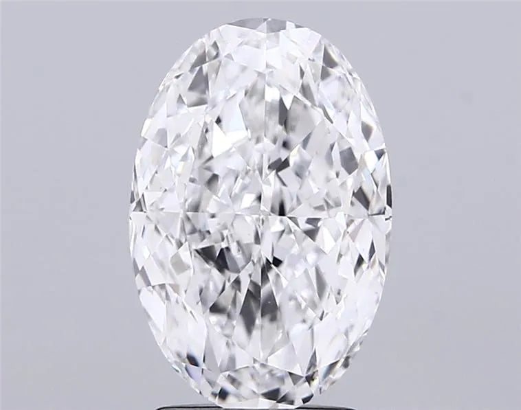 3.00ct Oval Lab Grown Diamond (Colour D, Clarity VVS2, IGI Certified)