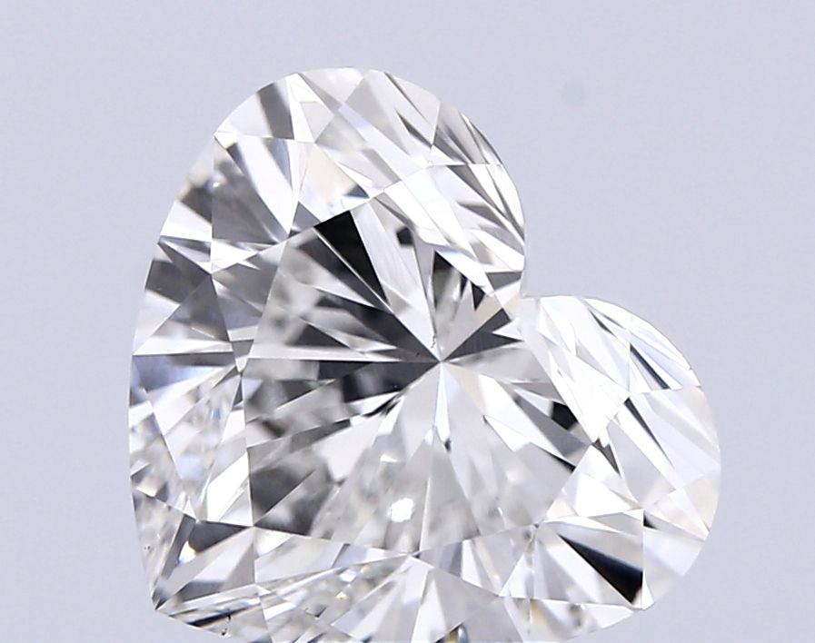 Lab-Grown Heart Diamond - 3.51 Carats, E Color, VS1 Clarity - Certified by IGI - Report Number: LG674529461