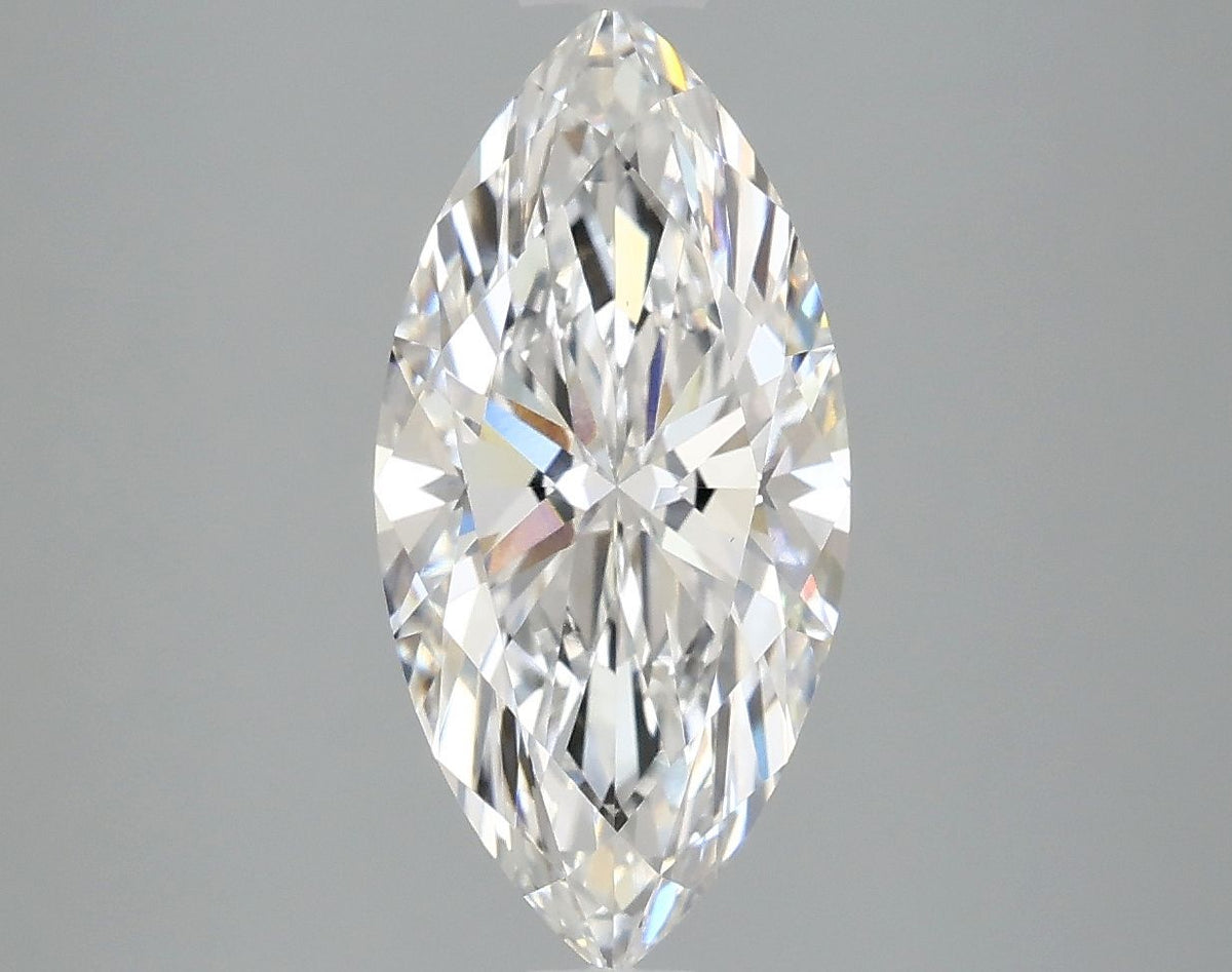 Lab-Grown Marquise Diamond - 2.46 Carats, E Color, VS1 Clarity - Certified by IGI - Report Number: LG670432320