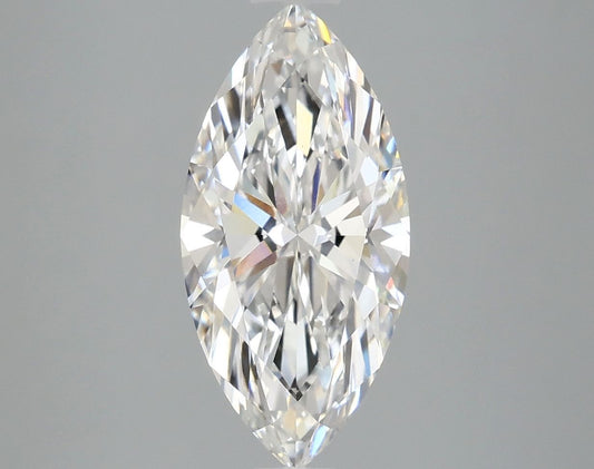 Lab-Grown Marquise Diamond - 2.46 Carats, E Color, VS1 Clarity - Certified by IGI - Report Number: LG670432320