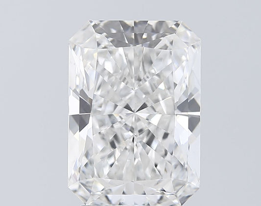 Lab-Grown Radiant Diamond - 3.49 Carats, E Color, VS1 Clarity - Certified by IGI - Report Number: LG591336526