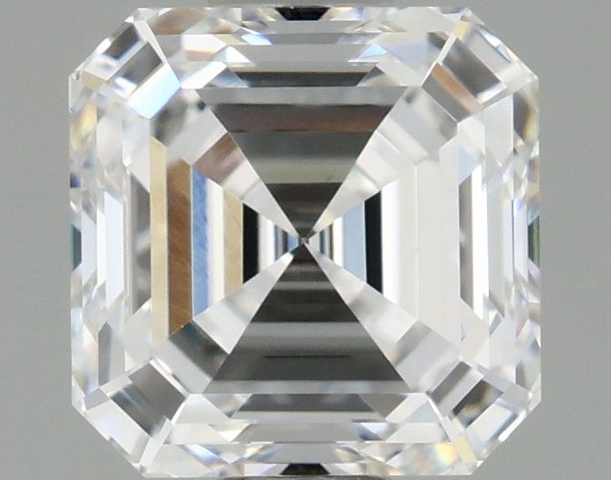 Lab-Grown Asscher Diamond - 1.01 Carats, D Color, VS1 Clarity - Certified by IGI - Report Number: LG670461355