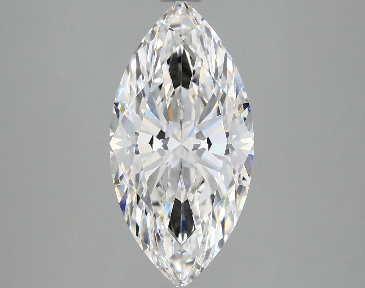 Lab-Grown Marquise Diamond - 2.58 Carats, E Color, VVS2 Clarity - Certified by IGI - Report Number: LG667420002