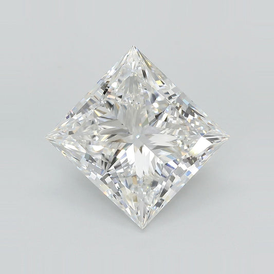 Lab-Grown Princess Diamond - 8.02 Carats, E Color, VS1 Clarity - Certified by IGI - Report Number: LG678573576