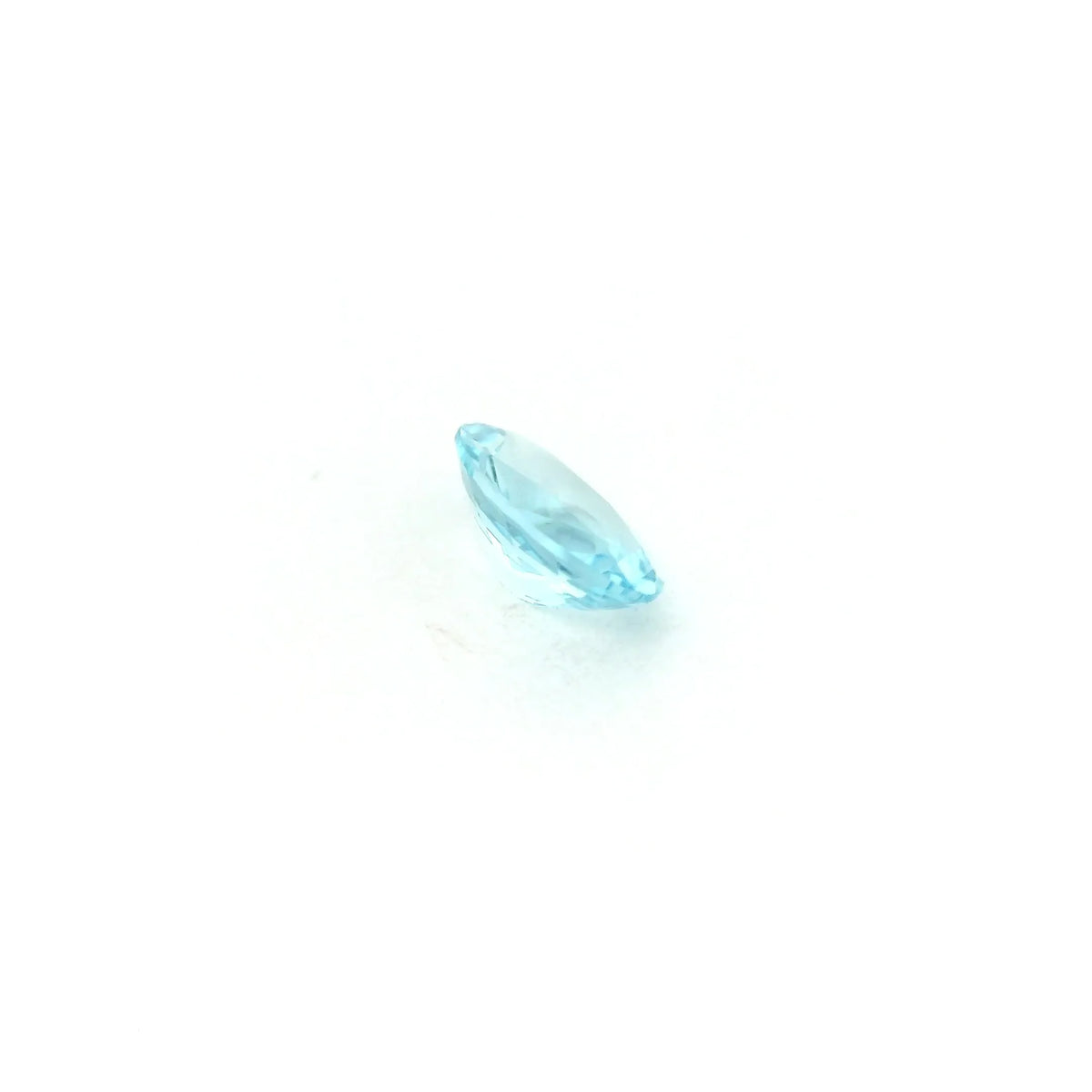 0.63ct Oval Natural Aquamarine (Colour Blue, Clarity Eye Clean, Cut Faceted)