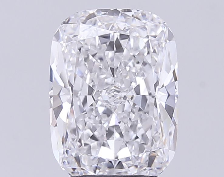 Lab-Grown Cushion Diamond - 3.58 Carats, E Color, VVS2 Clarity - Certified by GIA - Report Number: 7523570565