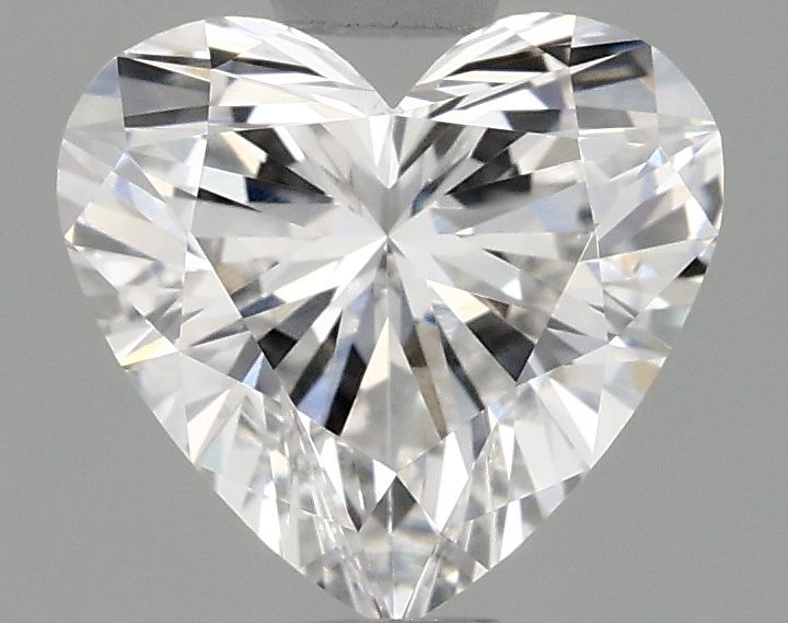 Lab-Grown Heart Diamond - 0.96 Carats, E Color, VVS2 Clarity - Certified by IGI - Report Number: LG691555855
