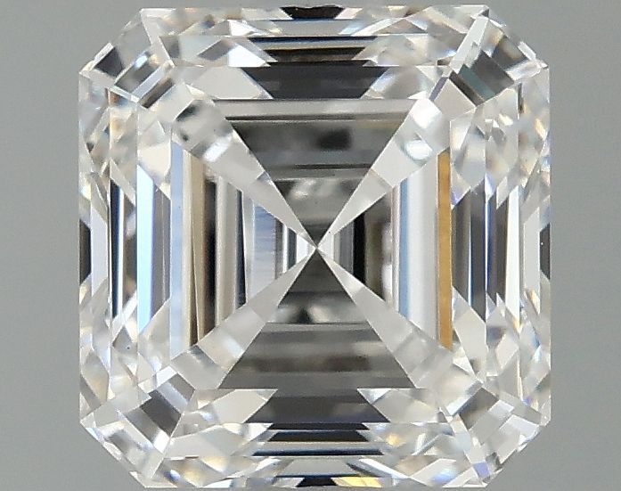 Lab-Grown Asscher Diamond - 2.02 Carats, D Color, VVS2 Clarity - Certified by IGI - Report Number: LG674556953