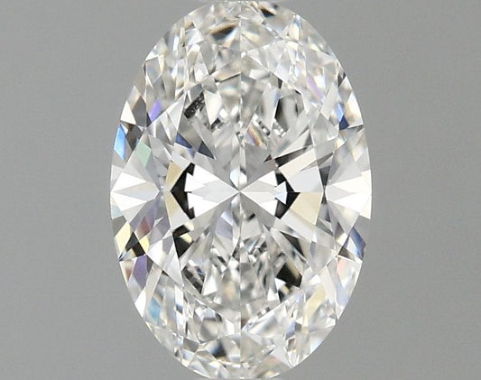 Lab-Grown Oval Diamond - 0.97 Carats, E Color, VVS2 Clarity - Certified by IGI - Report Number: LG636433445