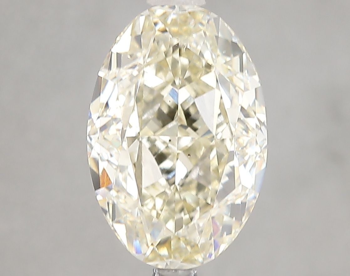 Lab-Grown Oval Diamond - 4.51 Carats, U-V Color, VS1 Clarity - Certified by IGI - Report Number: LG655441294