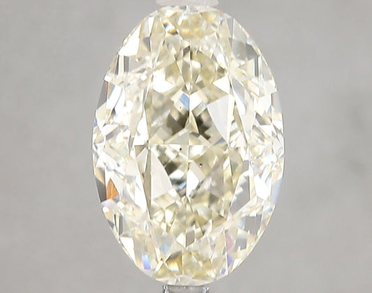 Lab-Grown Oval Diamond - 4.51 Carats, U-V Color, VS1 Clarity - Certified by IGI - Report Number: LG655441294