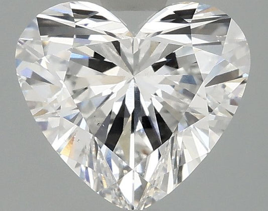 Lab-Grown Heart Diamond - 1.97 Carats, E Color, VS2 Clarity - Certified by IGI - Report Number: LG689554675