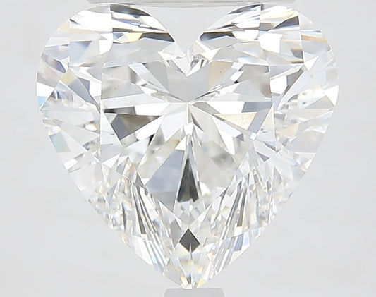 Lab-Grown Heart Diamond - 4.51 Carats, E Color, VS1 Clarity - Certified by IGI - Report Number: LG642479636