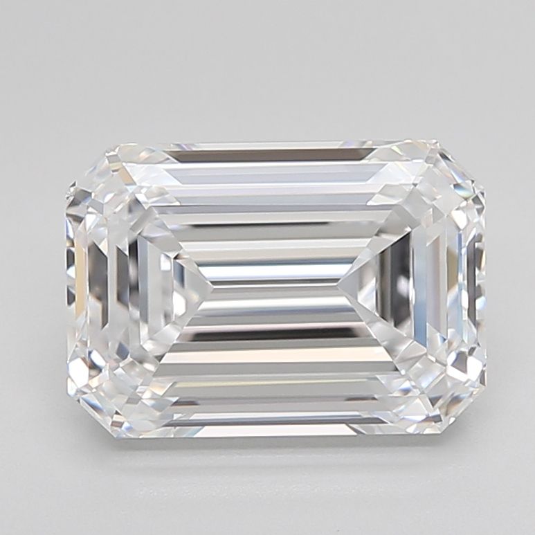 Lab-Grown Emerald Diamond - 3.75 Carat, D Color, VVS1 Clarity | Sustainable Luxury, Dazzling Brilliance | IGI | Certified LG602388103