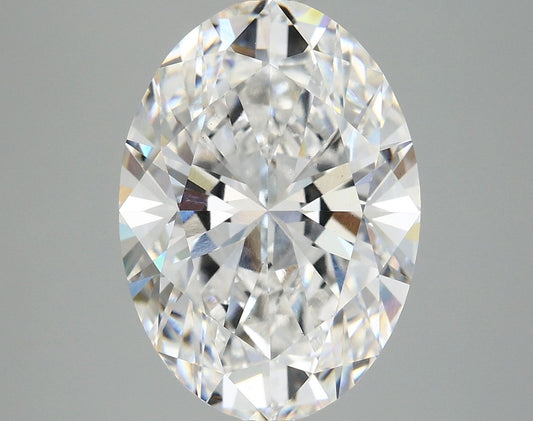 Lab-Grown Oval Diamond - 6.04 Carats, E Color, VS2 Clarity - Certified by IGI - Report Number: LG681523722