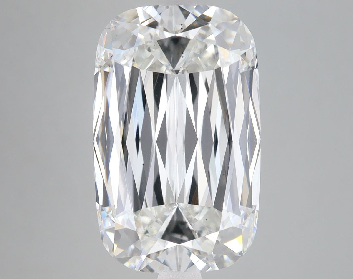 Lab-Grown Cushion Diamond - 8.09 Carats, F Color, VS2 Clarity - Certified by IGI - Report Number: LG647451329