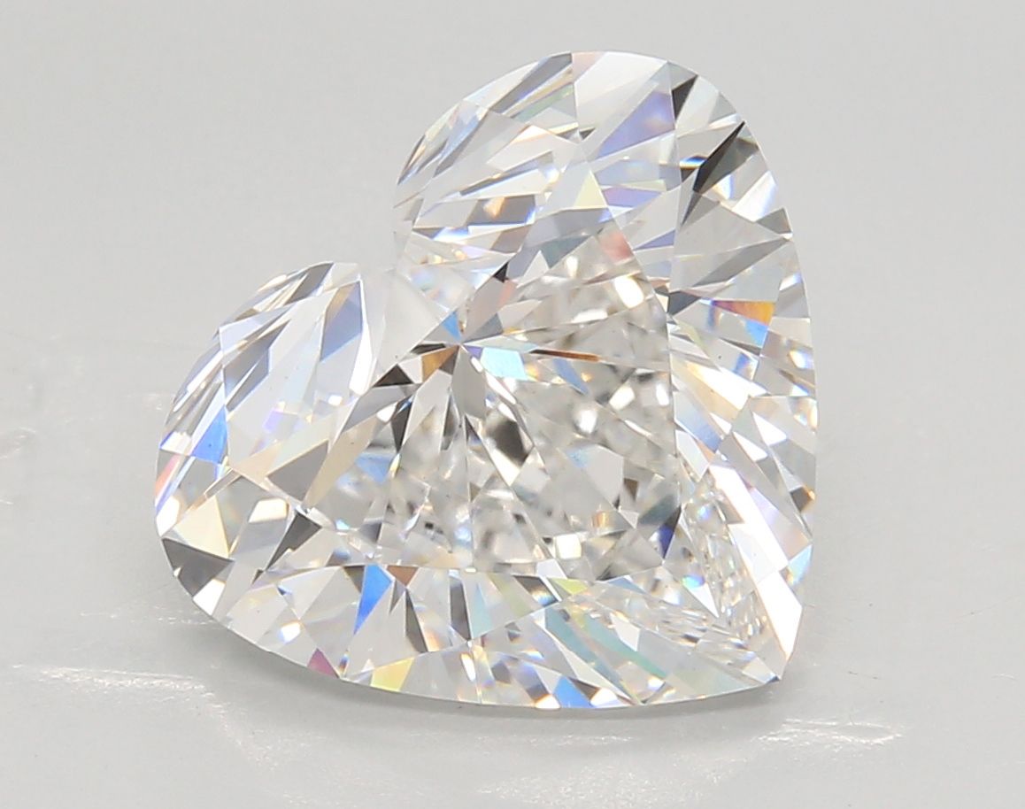 Lab-Grown Heart Diamond - 6.01 Carats, E Color, VS1 Clarity - Certified by IGI - Report Number: LG659408572